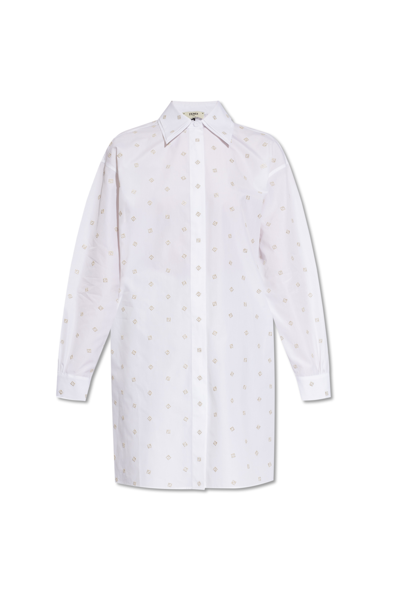 Fendi Monogrammed shirt dress | Women's Clothing | Vitkac